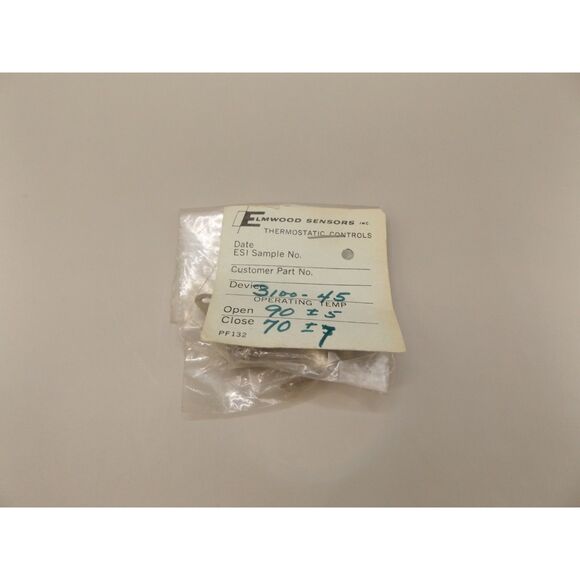 Elmwood Sensors Thermostatic Controls 3100-45 Temperature Switch Vintage NOS - Picture 1 of 3